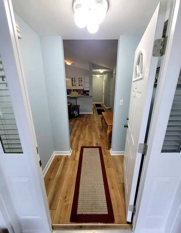 Interior restoration entryway Sussex County Delaware
